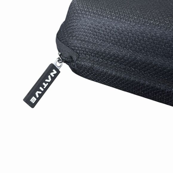 Native Eyewear Glasses Case Black Hard Clamshell Protective Case Only - Picture 4 of 6